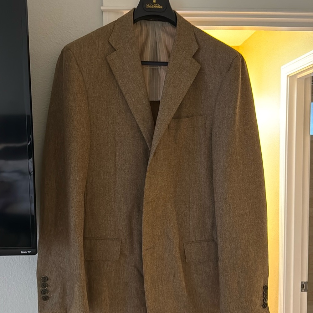 Brown Hamilton Custom Blazer Sz: 42L
